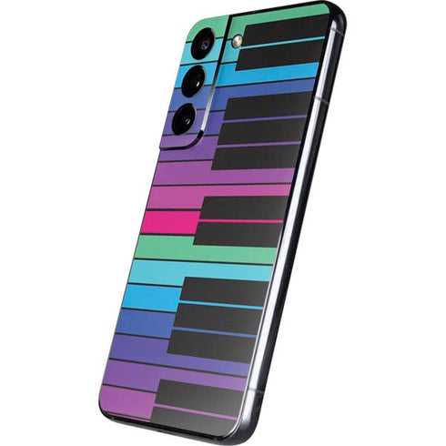 Color Piano Keys Galaxy S22 Skin